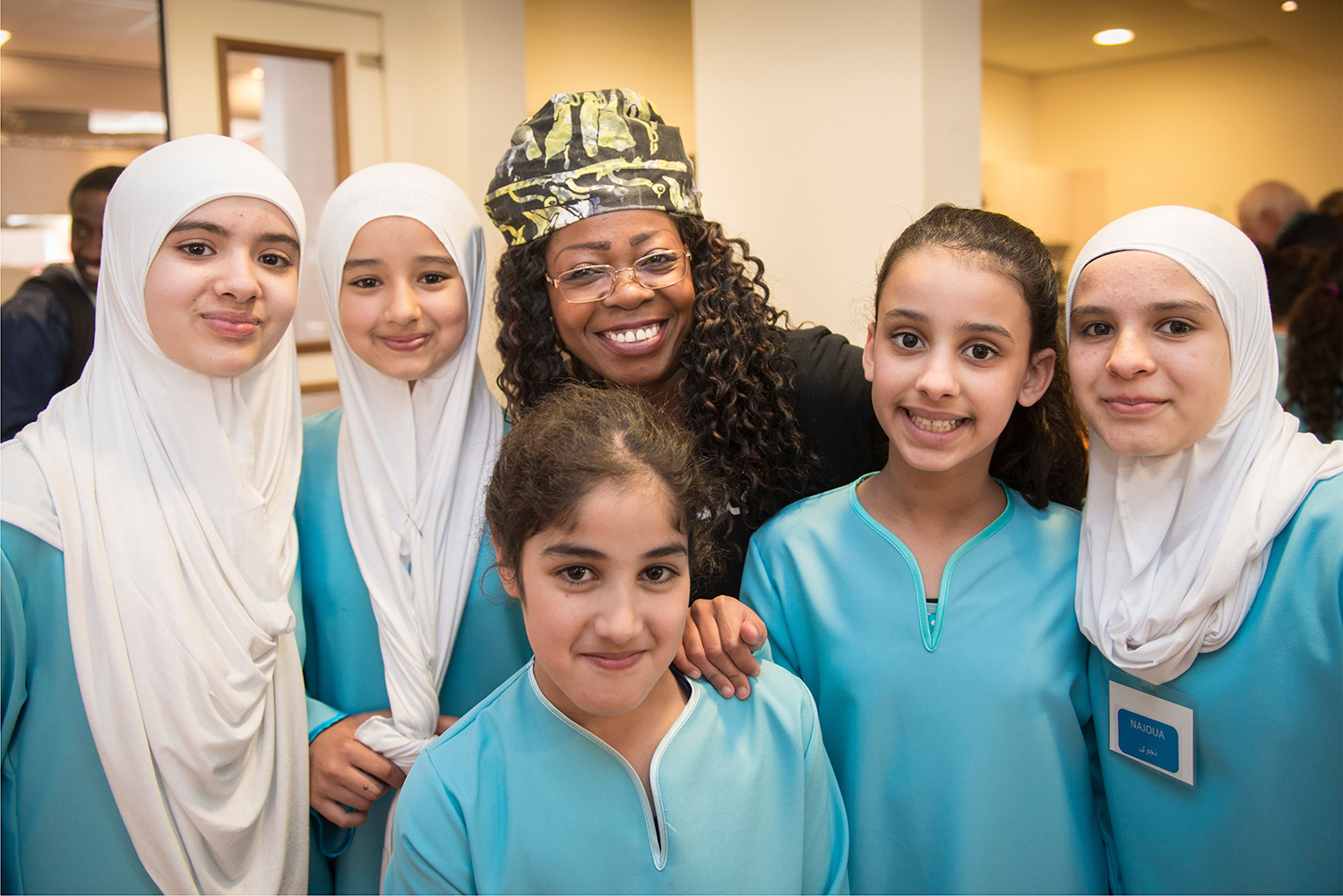 De Wereldkeuken Haarlem, Luisa met het marokkaanse meisjeskoor 2016